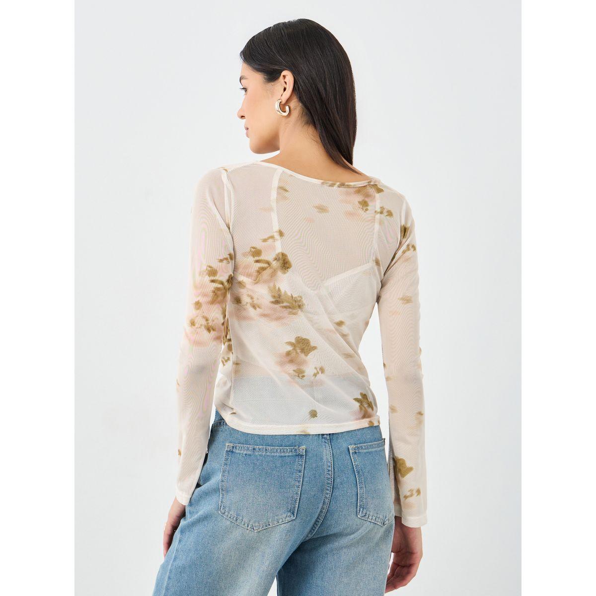 بلوزة بطبعة زهور وياقة منسدلة-women-clothing-shirtsandblouses-blouses-image-5