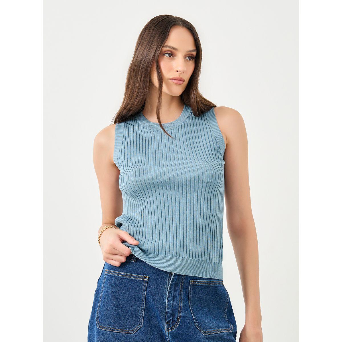 Styli Sleeveless Ribbed Top-women-clothing-shirtsandblouses-blouses-image-1
