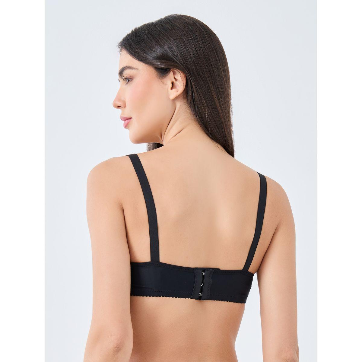 Styli Pack of 2 - Padded Non Wired Lace Bra with Metal Trim-women-clothing-lingerie-bras-image-4