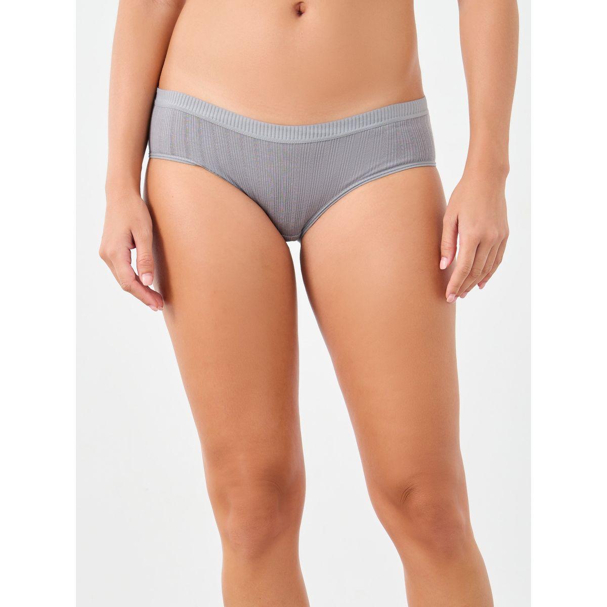 مجموعة من 3 - سروال داخلي سادة-women-clothing-lingerie-panties-image-6