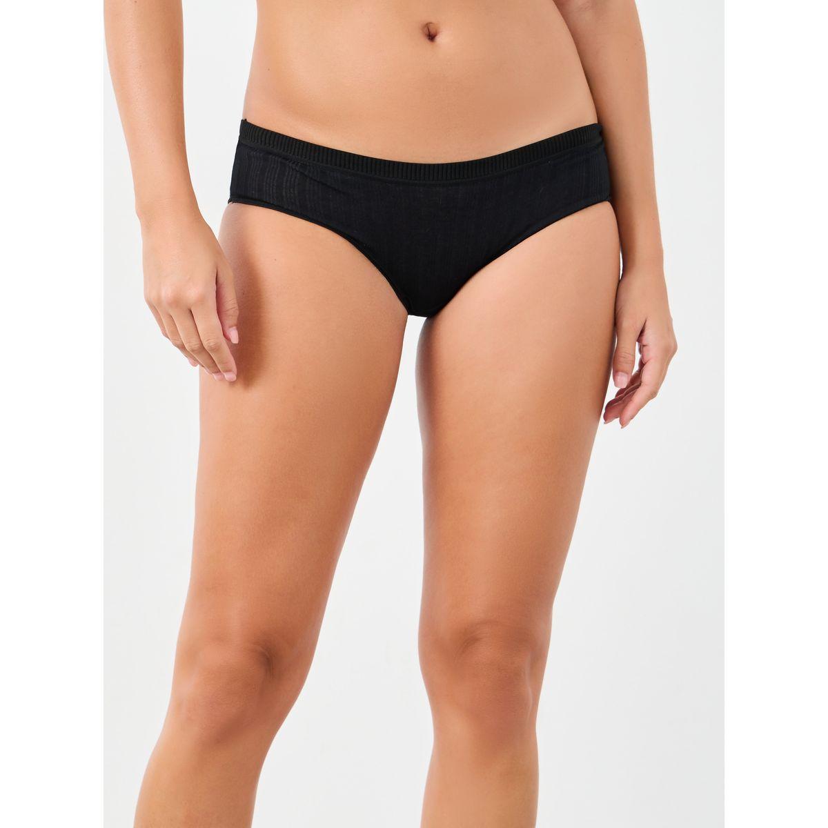 مجموعة من 3 - سروال داخلي سادة-women-clothing-lingerie-panties-image-7