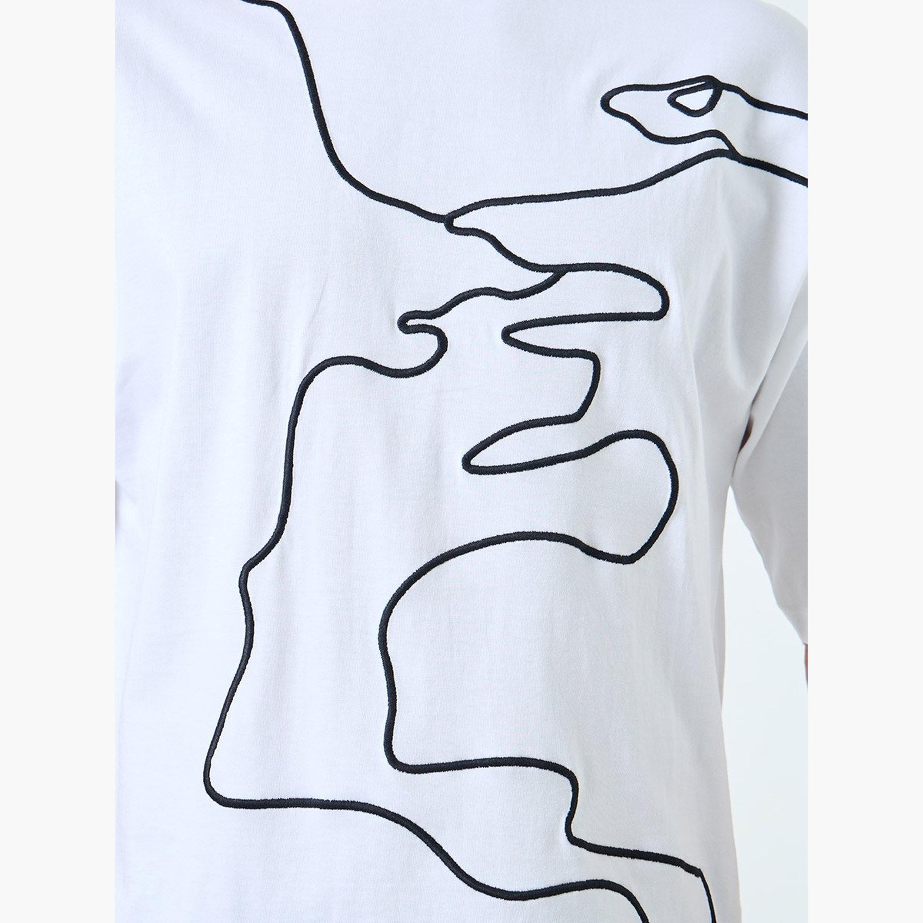 Styli Front Thread Embroidery Heavy Jersey T-Shirt-men-clothing-tshirtsandpolos-tshirts-image-3