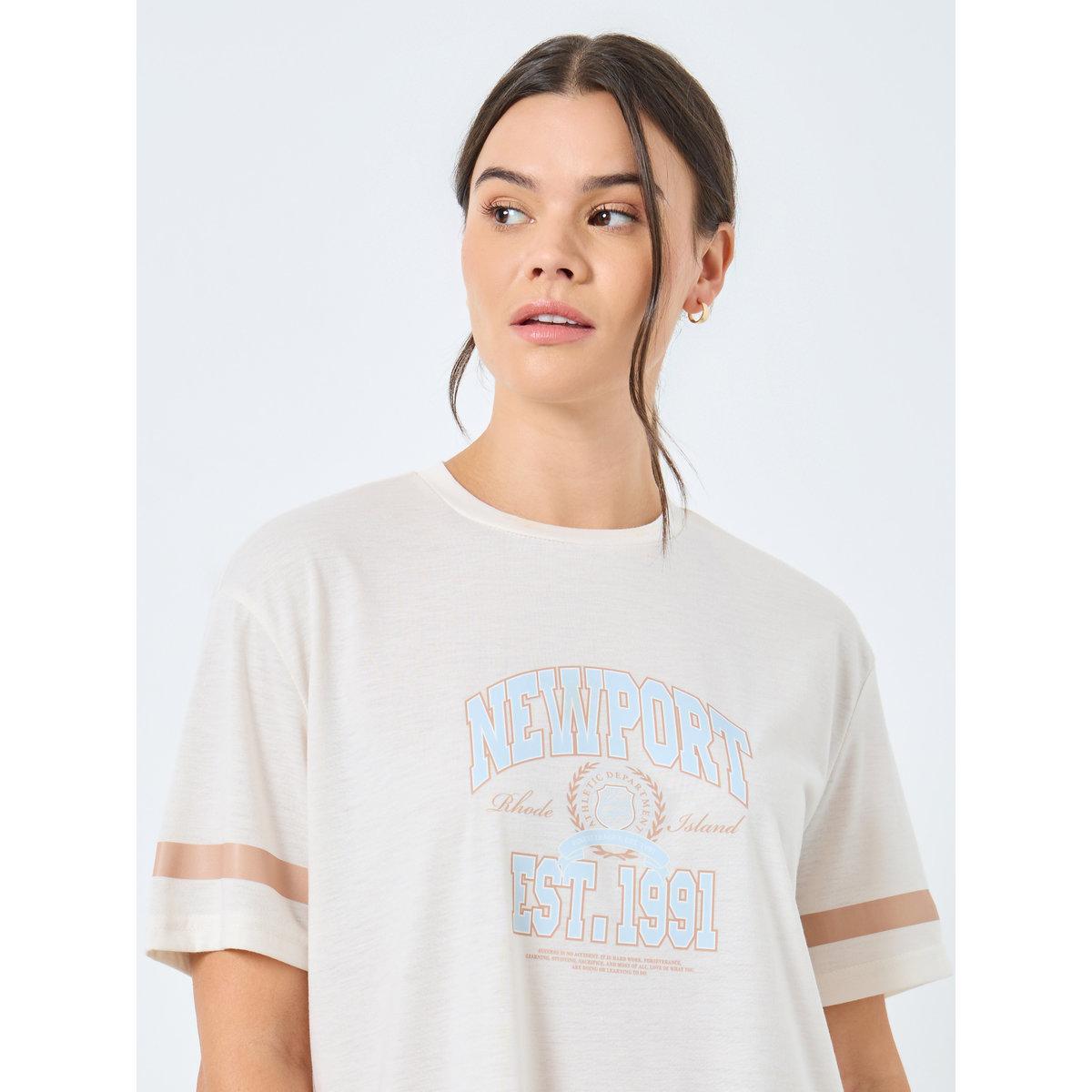 قميص نوم مخطط بطبعة جرافيك-women-clothing-nightwear-nighties-image-3