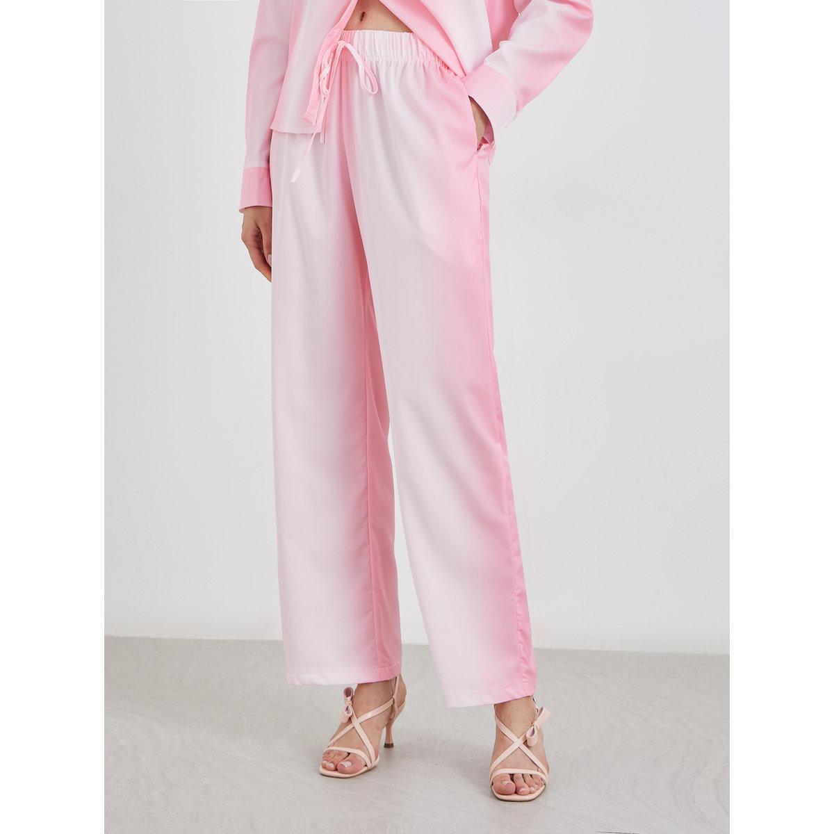 طقم منسق من بنطال وبلوزة بطبعة أمبر-women-clothing-coordsets-image-6