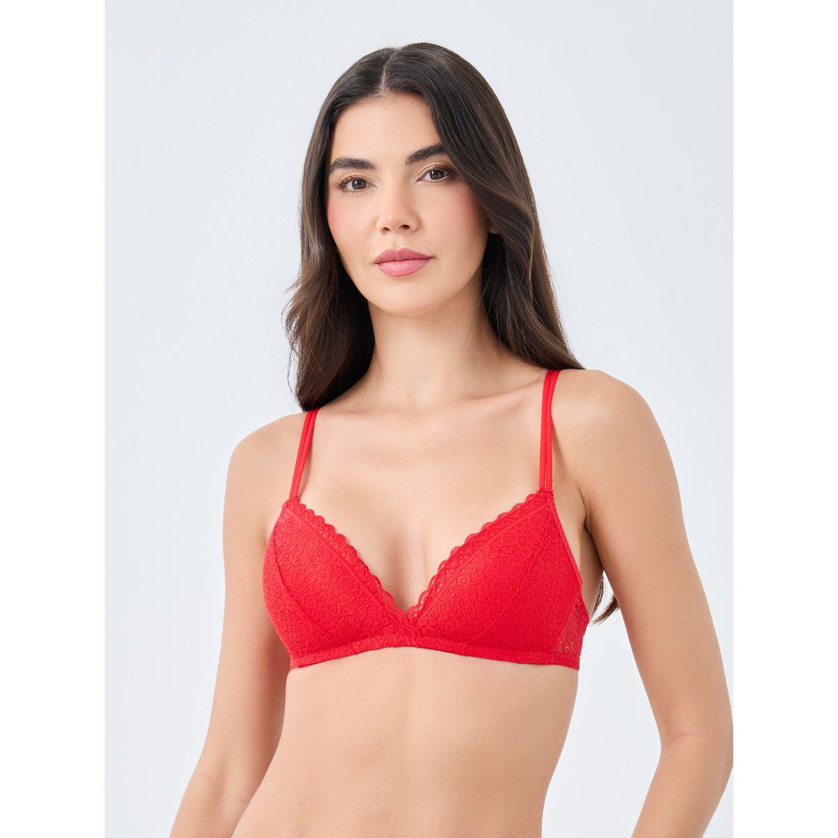 مجموعة من 3 - صدرية بحمالات مع تفاصيل دانتيل-women-clothing-lingerie-bras-image-7
