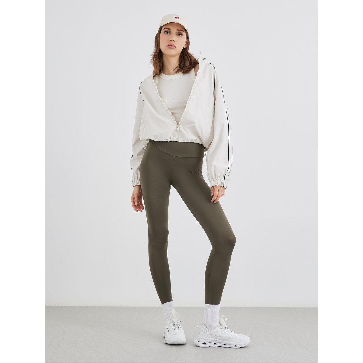 ليقنز سادة بخصر عريض-women-clothing-bottoms-leggings-image-1