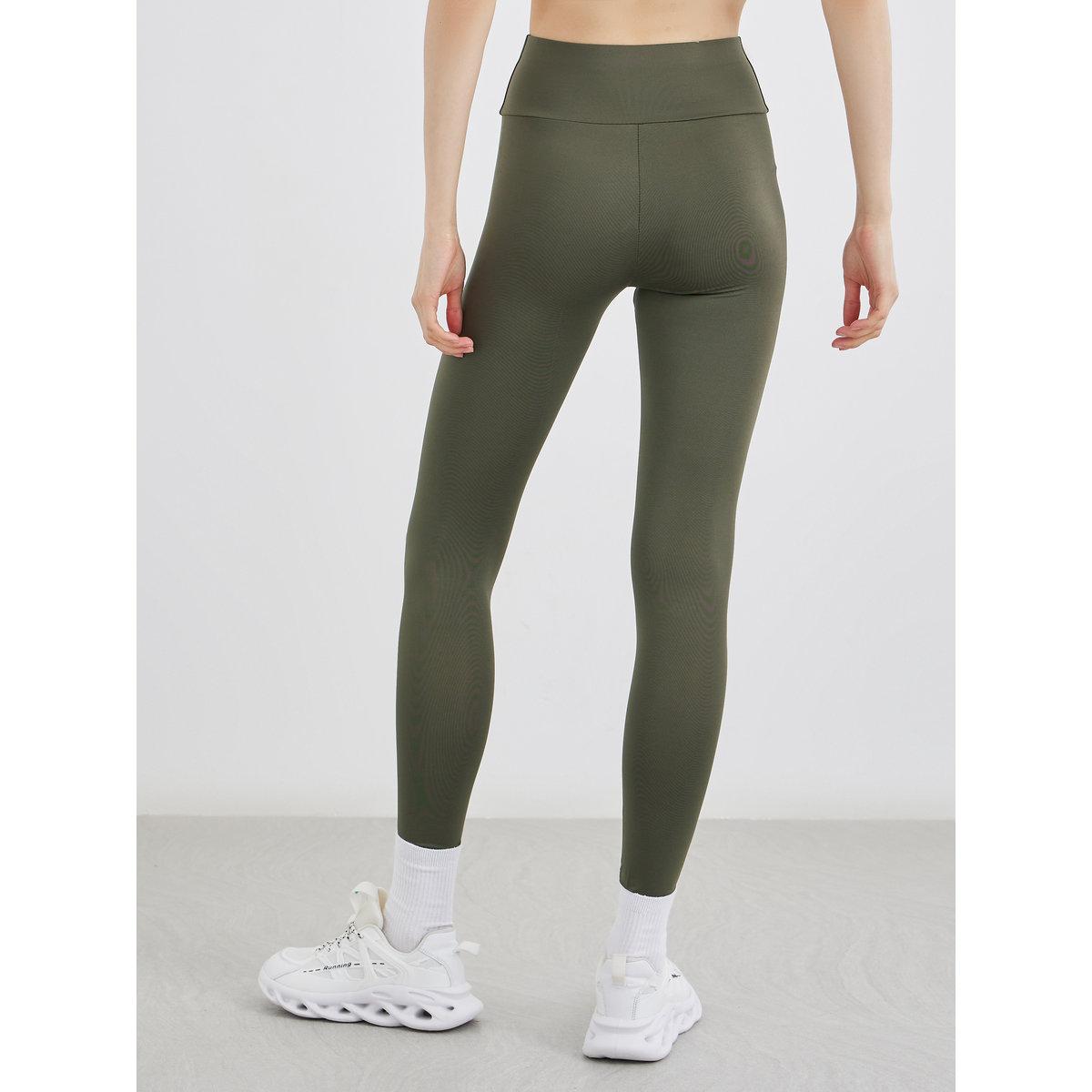 Styli Women Solid Leggings with Wide Waistband-women-clothing-bottoms-leggings-image-5