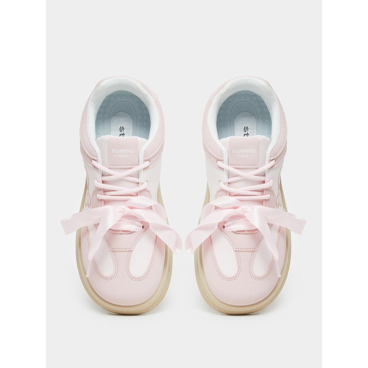 Styli Bow Detail Lace Up Sneakers-women-shoes-sneakers-image-6