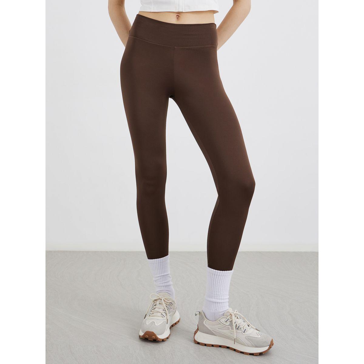 Styli Solid Elastic Waist Leggings-women-clothing-bottoms-leggings-image-3