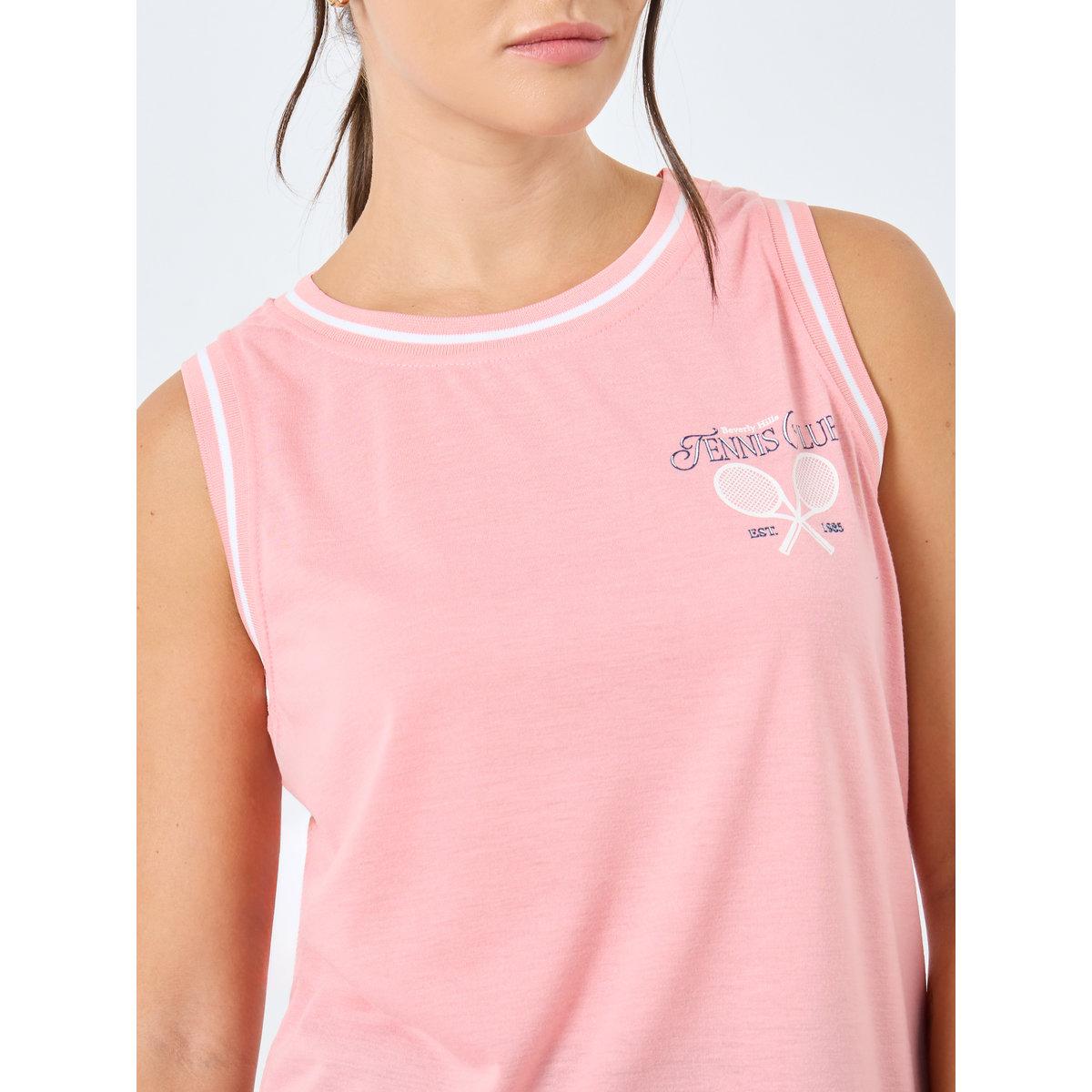 Styli Tennis Club Sport Stripe Tank and Pyjama Set-women-clothing-nightwear-pyjamas-longsets-image-3