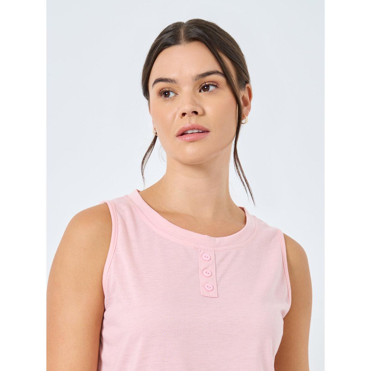 طقم من بنطال بيجاما وتيشيرت كت-women-clothing-nightwear-pyjamas-longsets-image-3