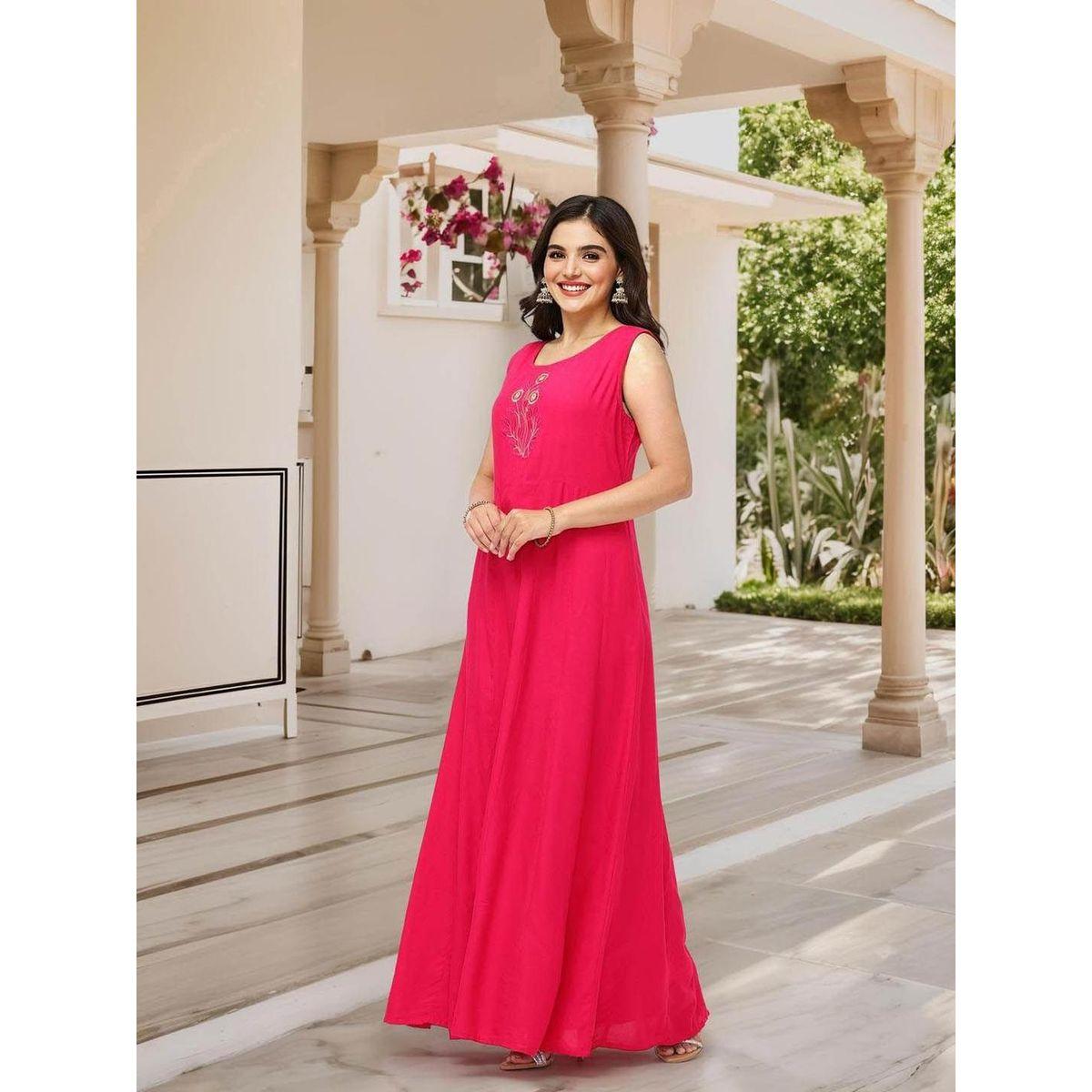 مجموعة من جاكيت وبنطال مع كورتا بطبعة زهور-women-clothing-ethnicwear-kurtasets-image-4