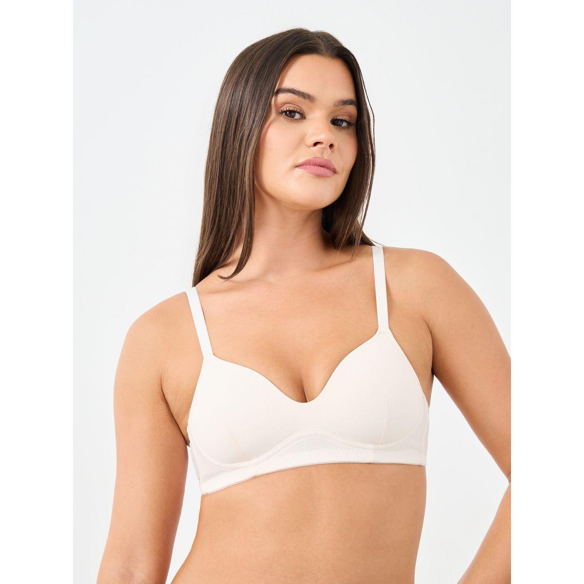 Styli Pack of 3 - Padded Non Wired Comfort T-Shirt Bra-women-clothing-lingerie-bras-image-2