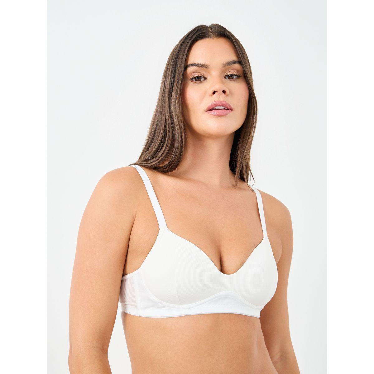 Styli Pack of 3 - Padded Non Wired Comfort T-Shirt Bra-women-clothing-lingerie-bras-image-7