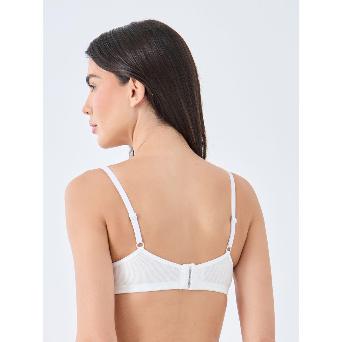 Styli Pack of 3 - Non Wired Ribbed T-Shirt Bra-women-clothing-lingerie-bras-image-4