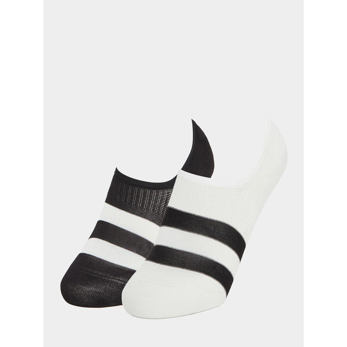 Styli Pack of 2 - Striped Shoe Liner Socks-women-socksandstockings-image-1