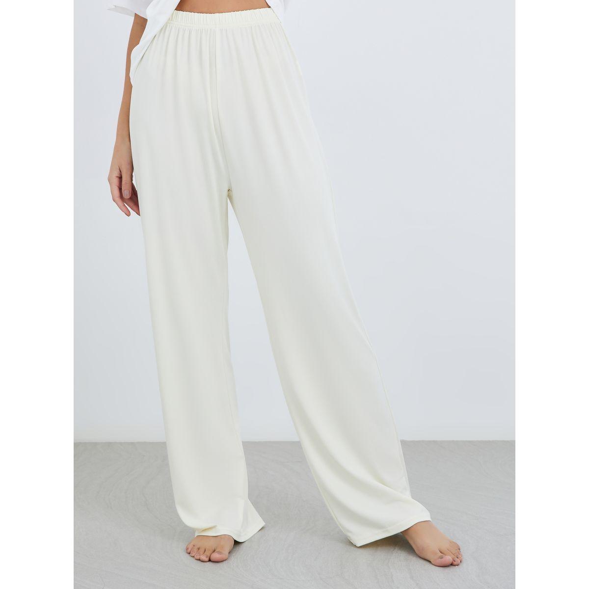 Styli Striped Detail T-Shirt and Pyjama Set-women-clothing-nightwear-pyjamas-longsets-image-5