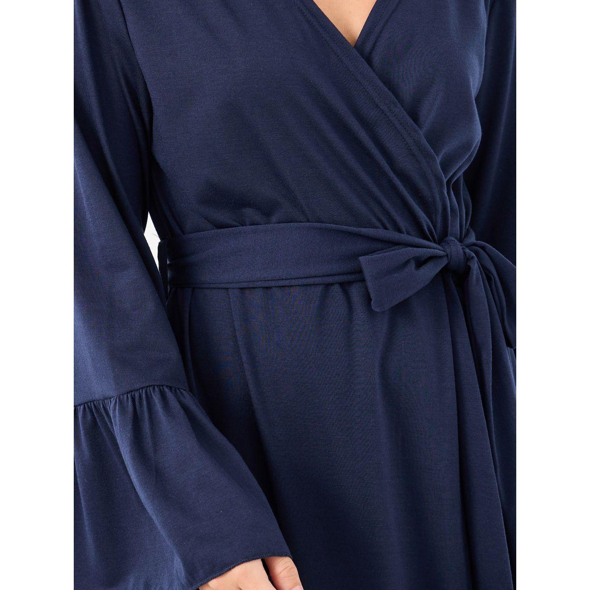 روب بحواف متعرجة وأكمام كشكش-women-clothing-nightwear-robes-image-3