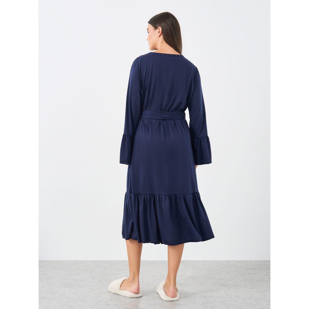 روب بحواف متعرجة وأكمام كشكش-women-clothing-nightwear-robes-image-4
