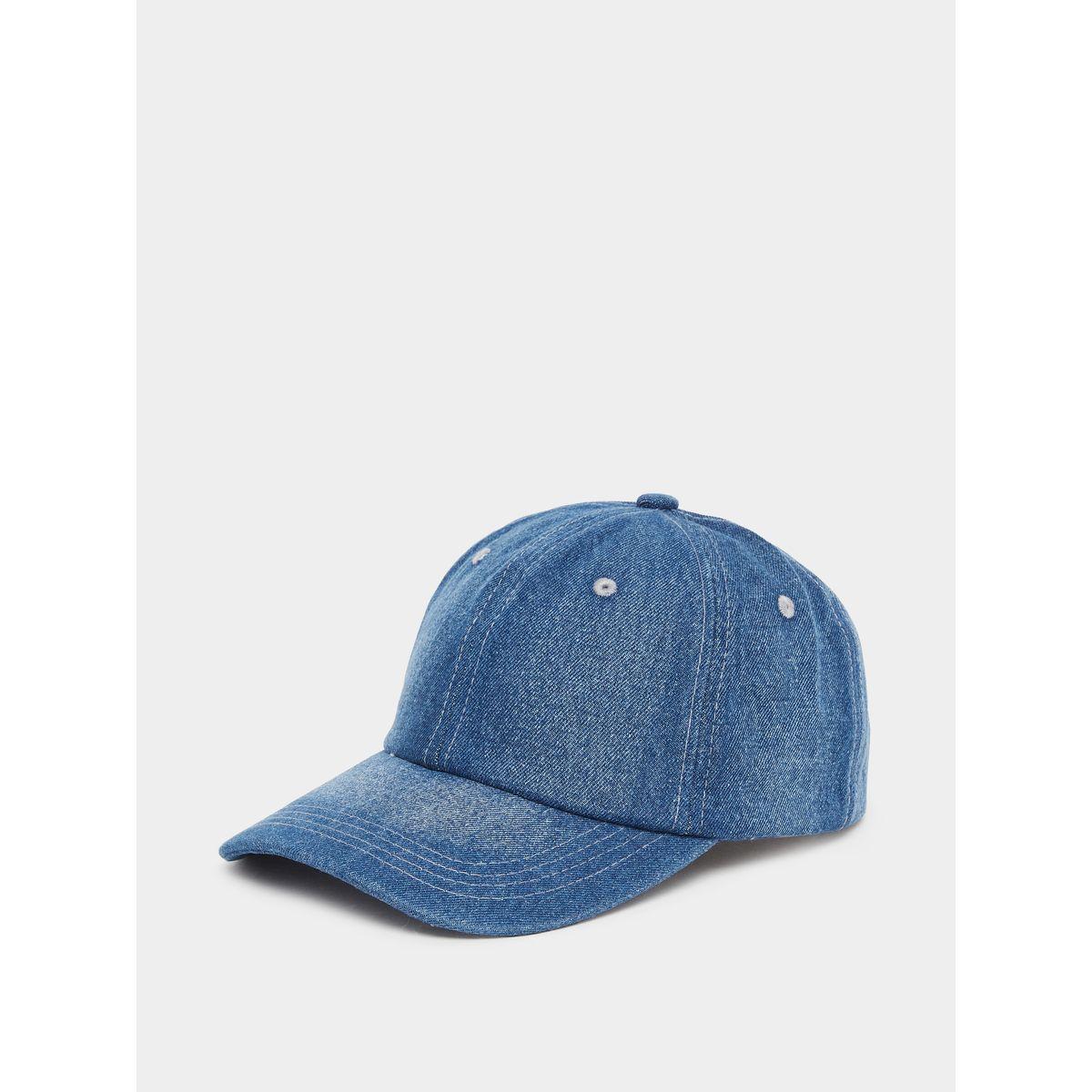 Styli Faded Denim Cap-women-clothingaccessories-capsandhats-image-1