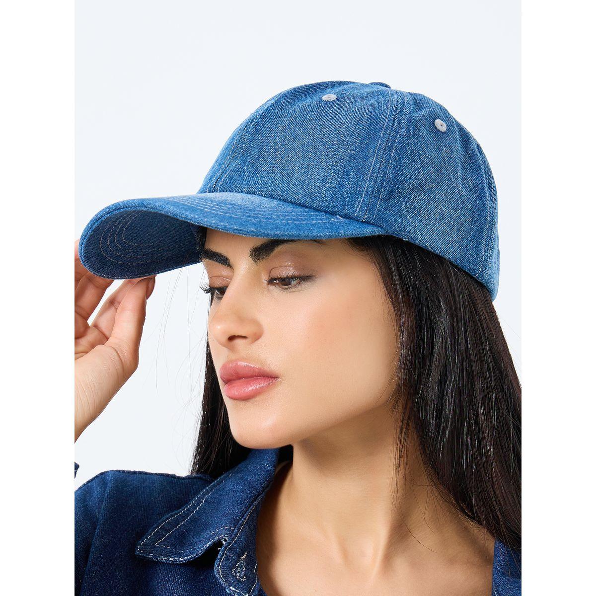 Styli Faded Denim Cap-women-clothingaccessories-capsandhats-image-2