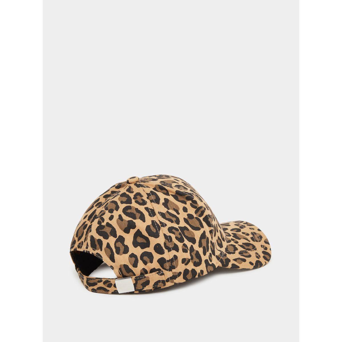 Styli Leopard Print Cap-women-clothingaccessories-capsandhats-image-3
