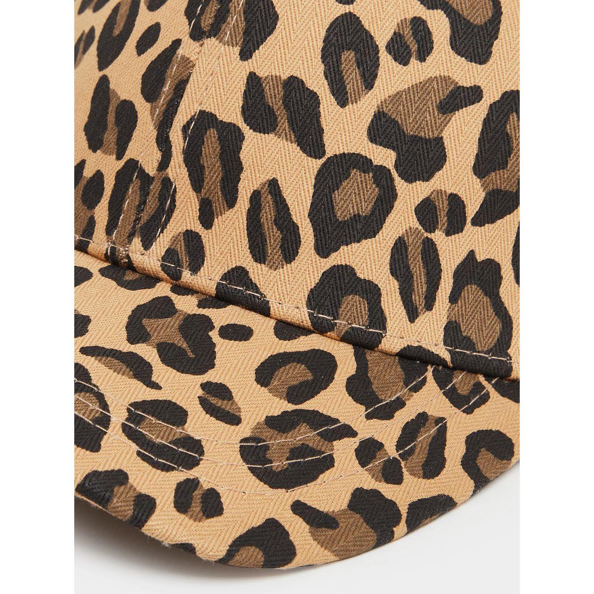 Styli Leopard Print Cap-women-clothingaccessories-capsandhats-image-4