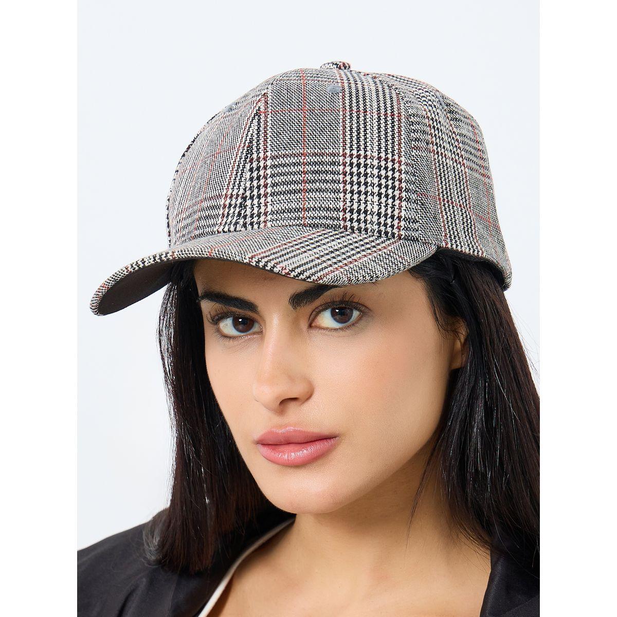 Styli Striped Print Cap-women-clothingaccessories-capsandhats-image-2