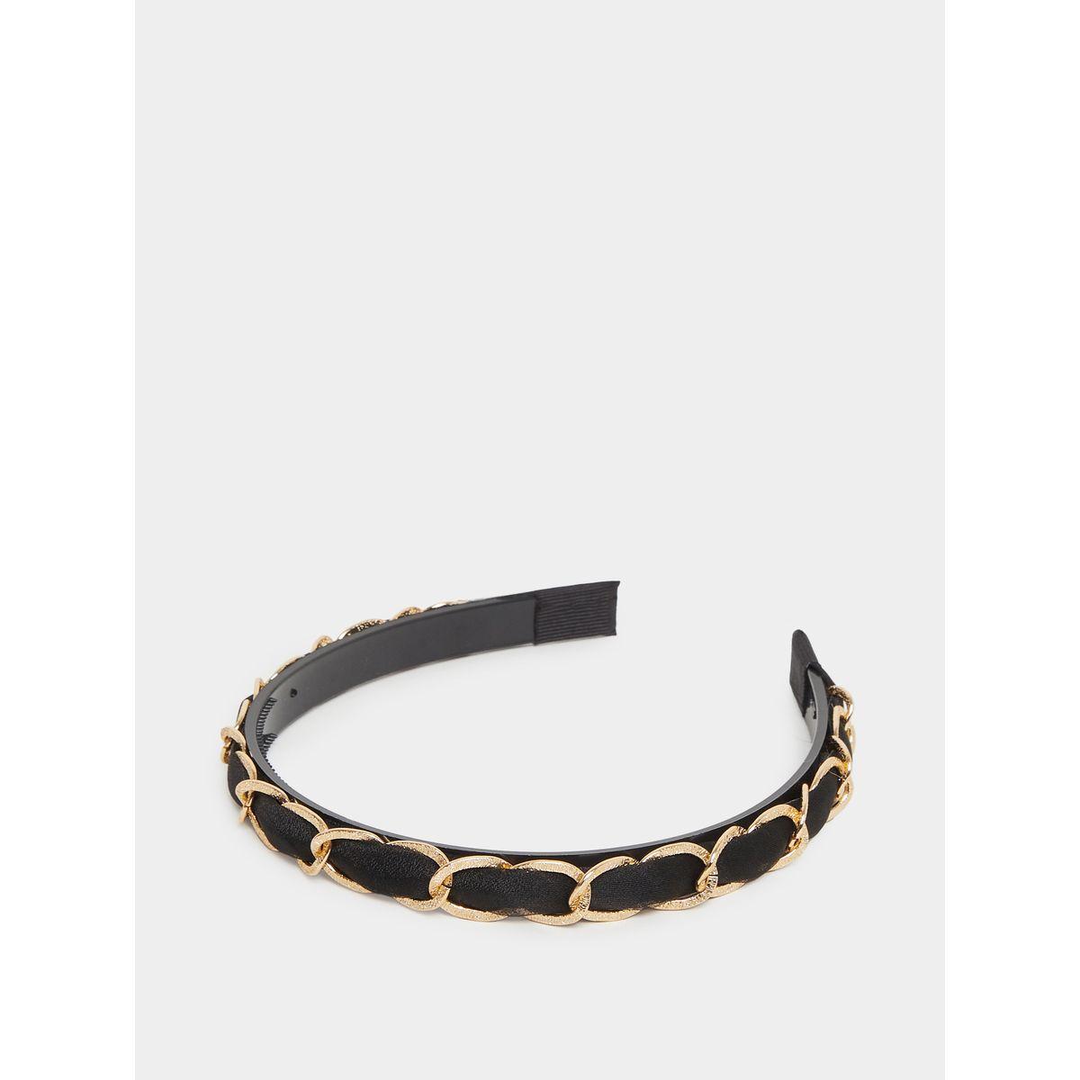 Styli Pack of 2 - Criss Cross Chain Headband-women-hairaccessories-image-2