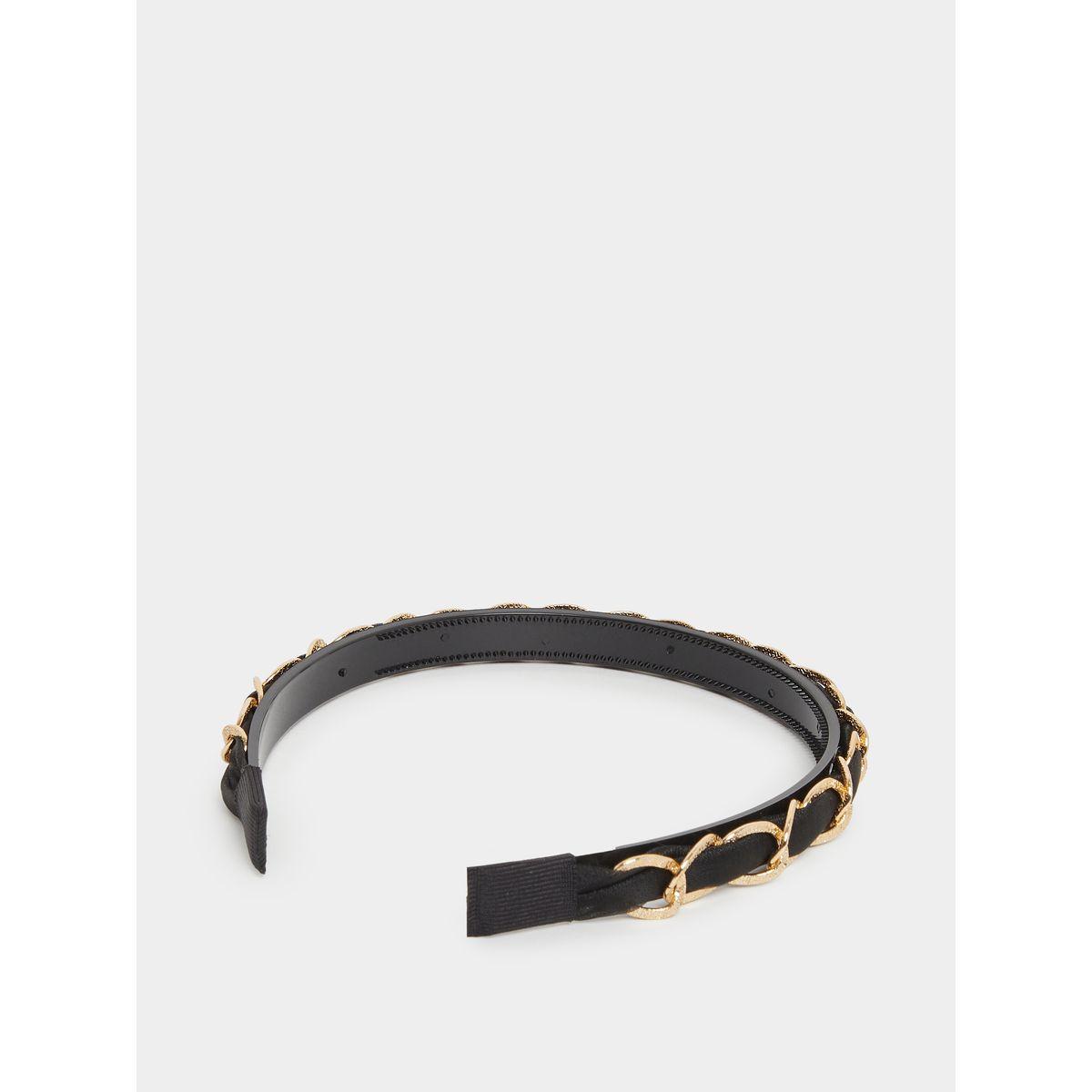 Styli Pack of 2 - Criss Cross Chain Headband-women-hairaccessories-image-3