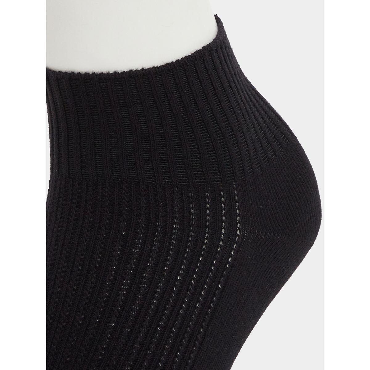 مجموعة من 2 - جوارب سادة بطول الكاحل-women-socksandstockings-image-5
