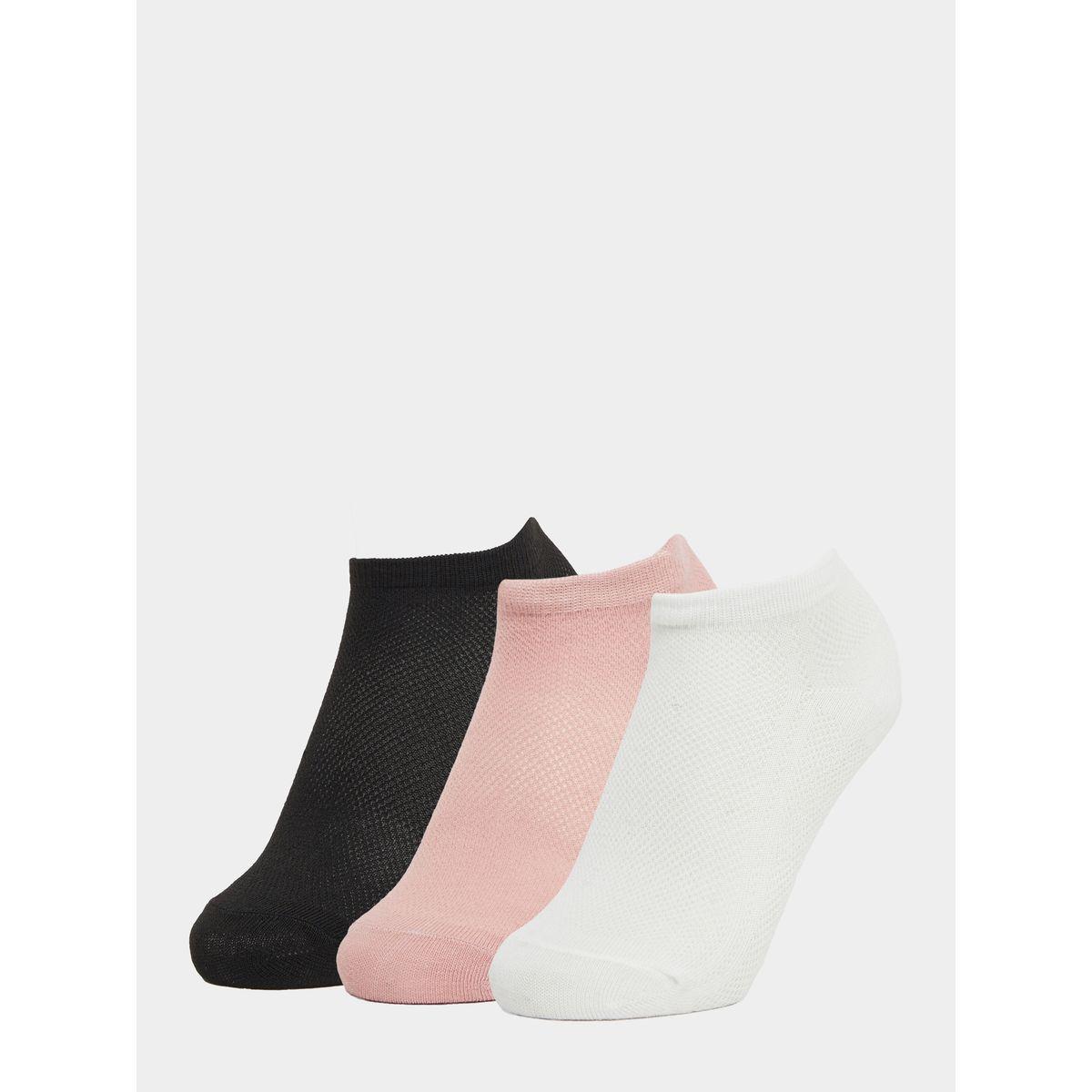 Styli Set of 3 - Net Ankle Socks-women-socksandstockings-image-1