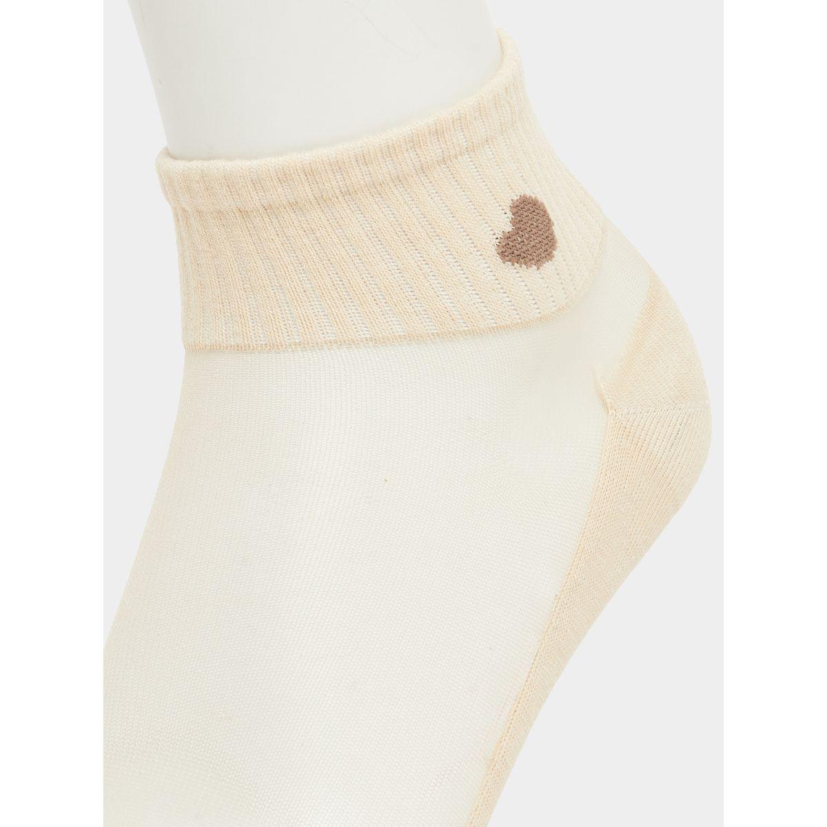 Styli Pack of 2 - Self Design Socks-women-socksandstockings-image-3