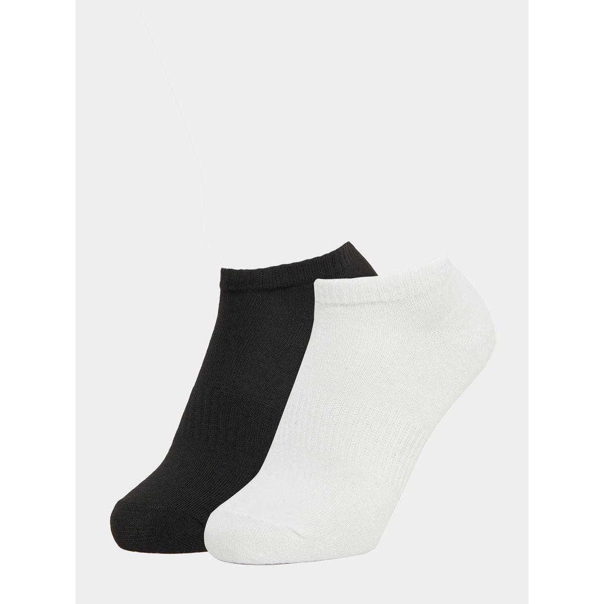Styli Set of 2 - Solid Ankle Socks-women-socksandstockings-image-1