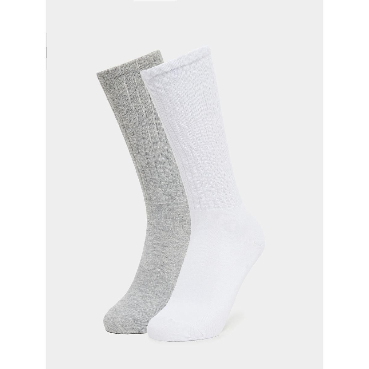 Styli Pack of 2 - Ribbed Socks-women-socksandstockings-image-1