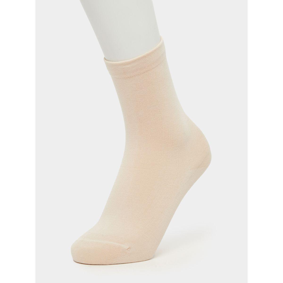 Styli Pack of 4 - Plain Crew Socks-women-socksandstockings-image-4