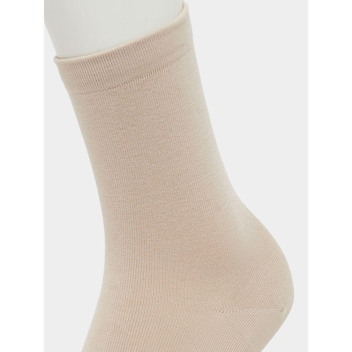 Styli Pack of 4 - Plain Crew Socks-women-socksandstockings-image-7