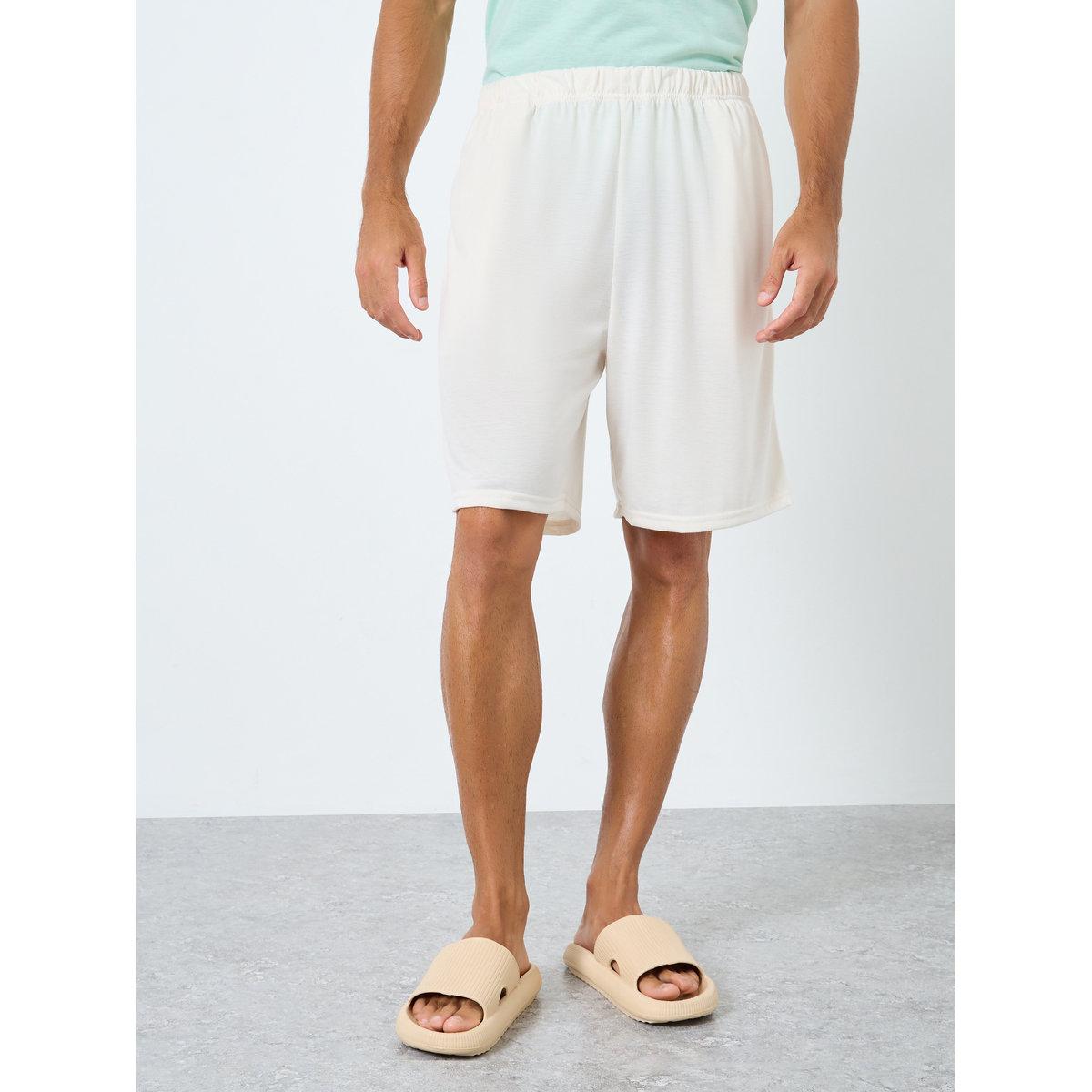 Styli Men Graphic Print T-Shirt and Shorts Set-men-clothing-nightwear-sets-image-5