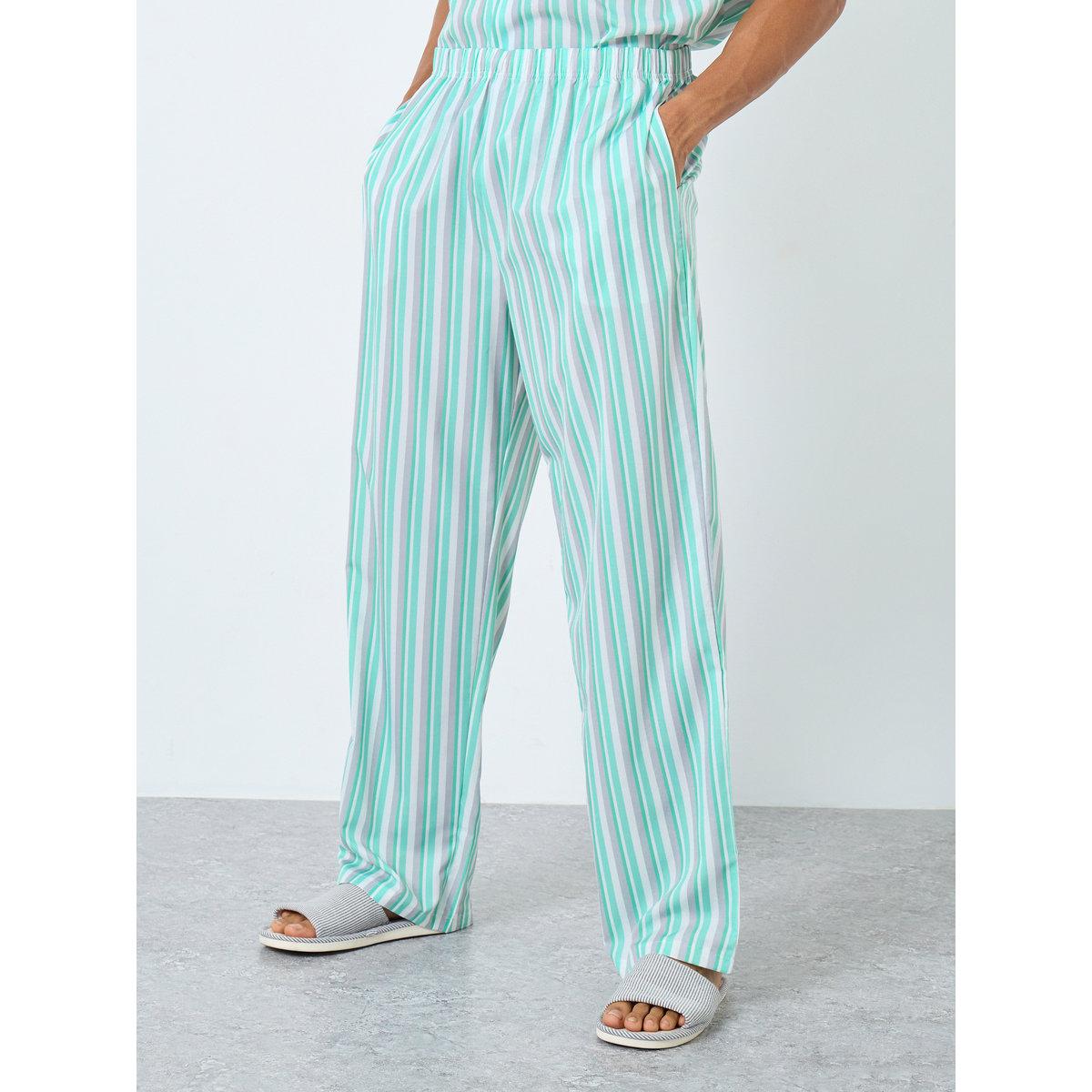 Styli Men Striped Shirt and Pyjama Set-men-clothing-nightwear-sets-image-5