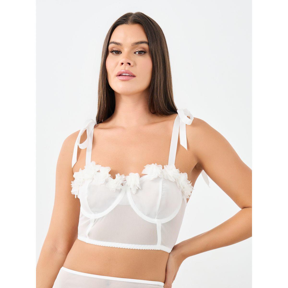 مجموعة من 3 - بلوزة قصيرة مع تنورة وثونغ-women-clothing-lingerie-lingeriesets-image-3