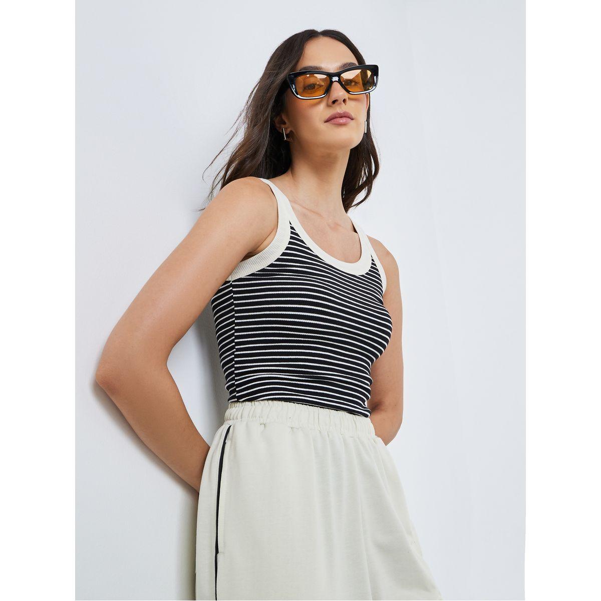 بلوزة كت مخططة-women-clothing-tshirts-image-1