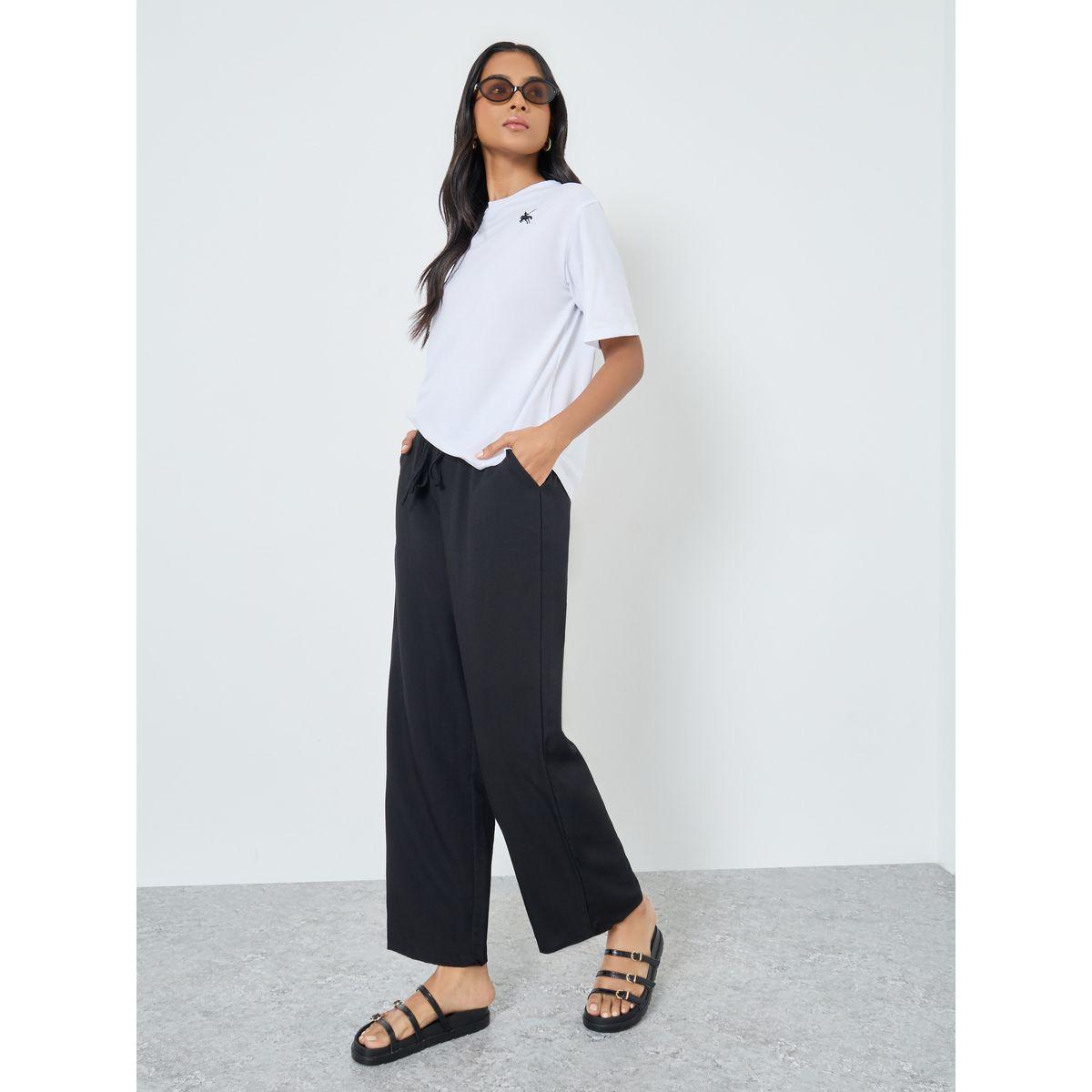 جوغر سادة بقصة أرجل واسعة-women-clothing-bottoms-joggers-image-4