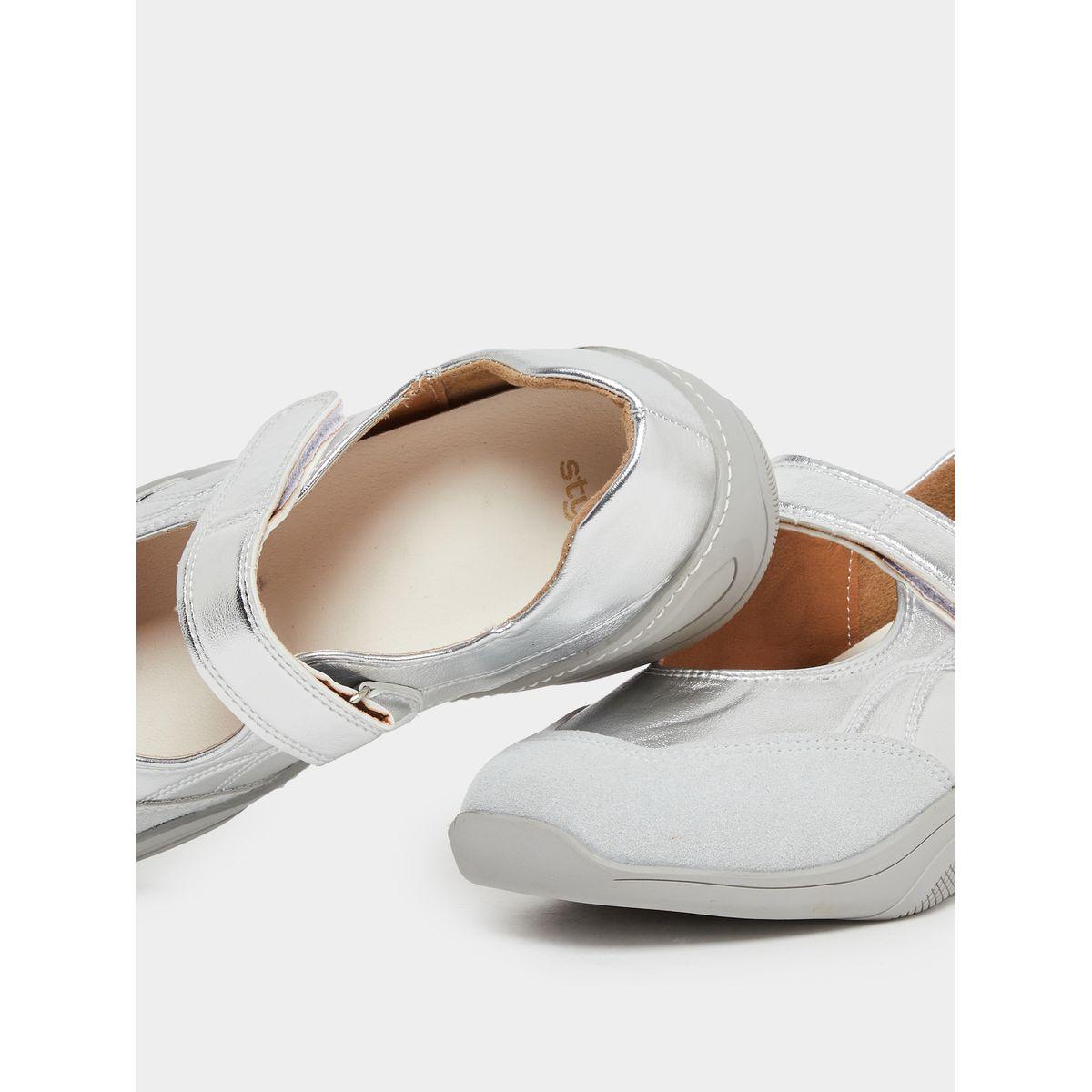 Styli Women Silver Square Toe Shoes-women-shoes-sneakers-image-4