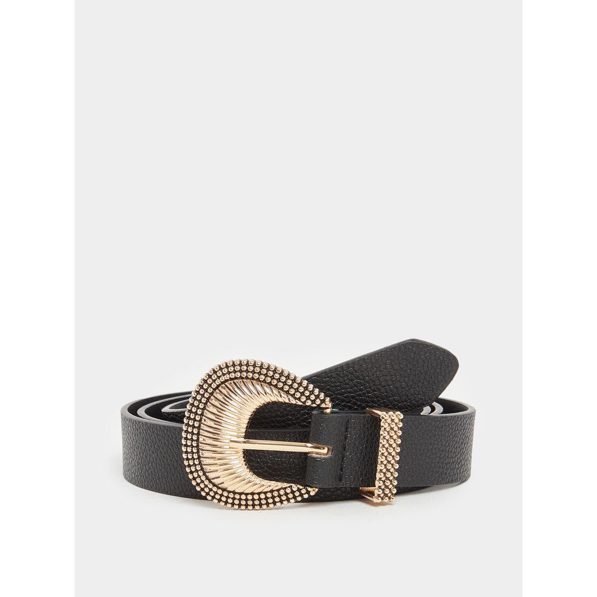 Styli Embossed Buckle Belt-women-clothingaccessories-belts-image-1