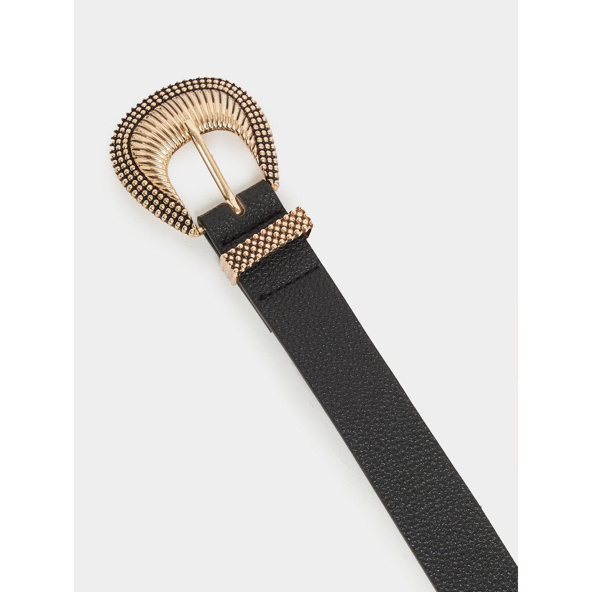 Styli Embossed Buckle Belt-women-clothingaccessories-belts-image-4