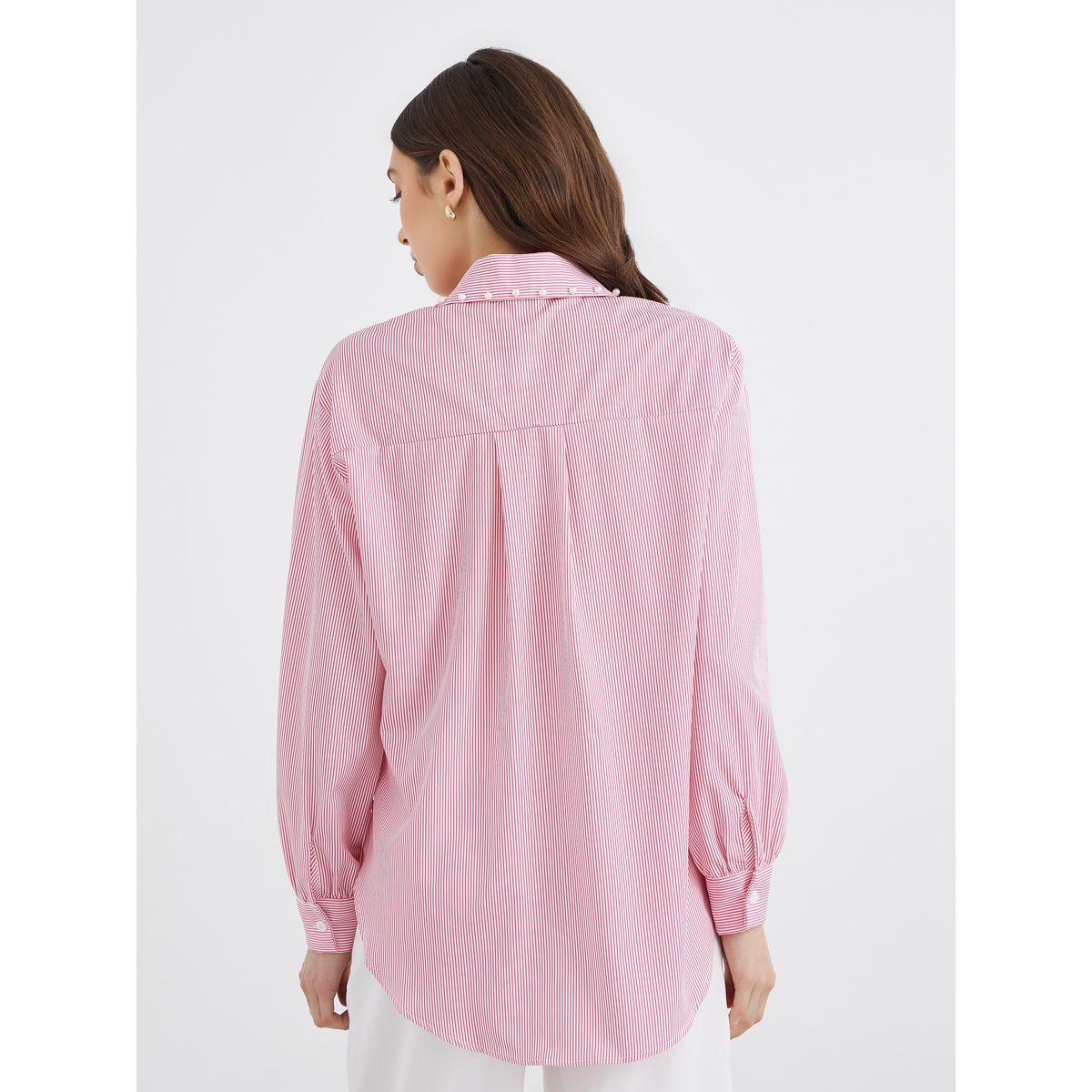 بلوزة فضفاضة مخططة بأكمام طويلة-women-clothing-shirtsandblouses-shirts-image-5