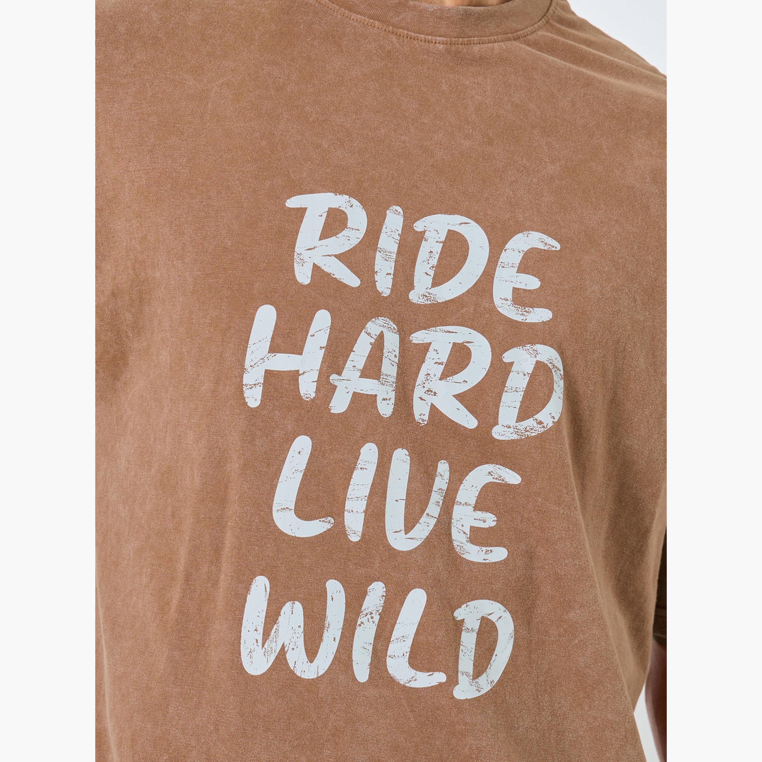 Styli Men Graphic Print Crew Neck T-Shirt-men-clothing-tshirtsandpolos-tshirts-image-3