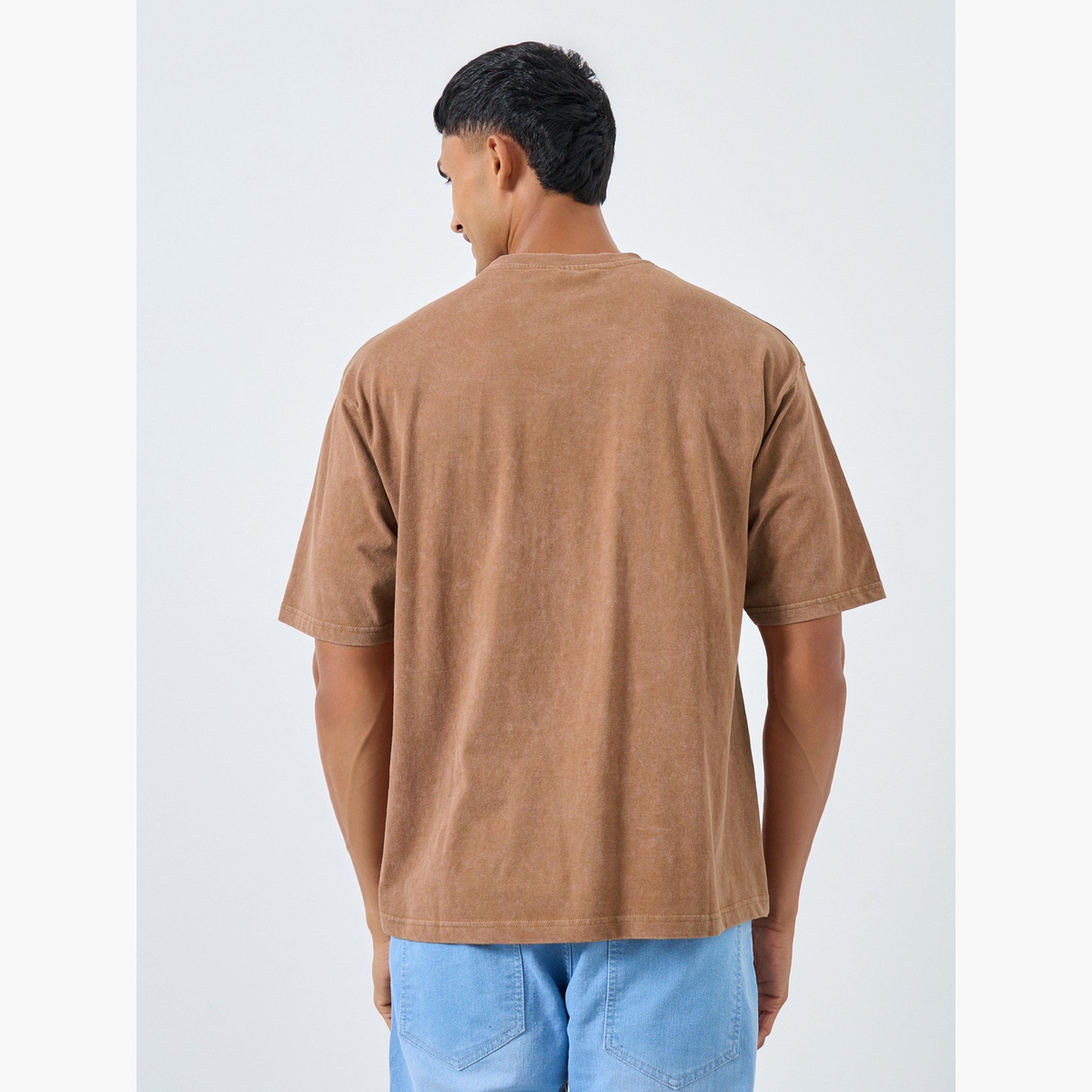 Styli Men Graphic Print Crew Neck T-Shirt-men-clothing-tshirtsandpolos-tshirts-image-4