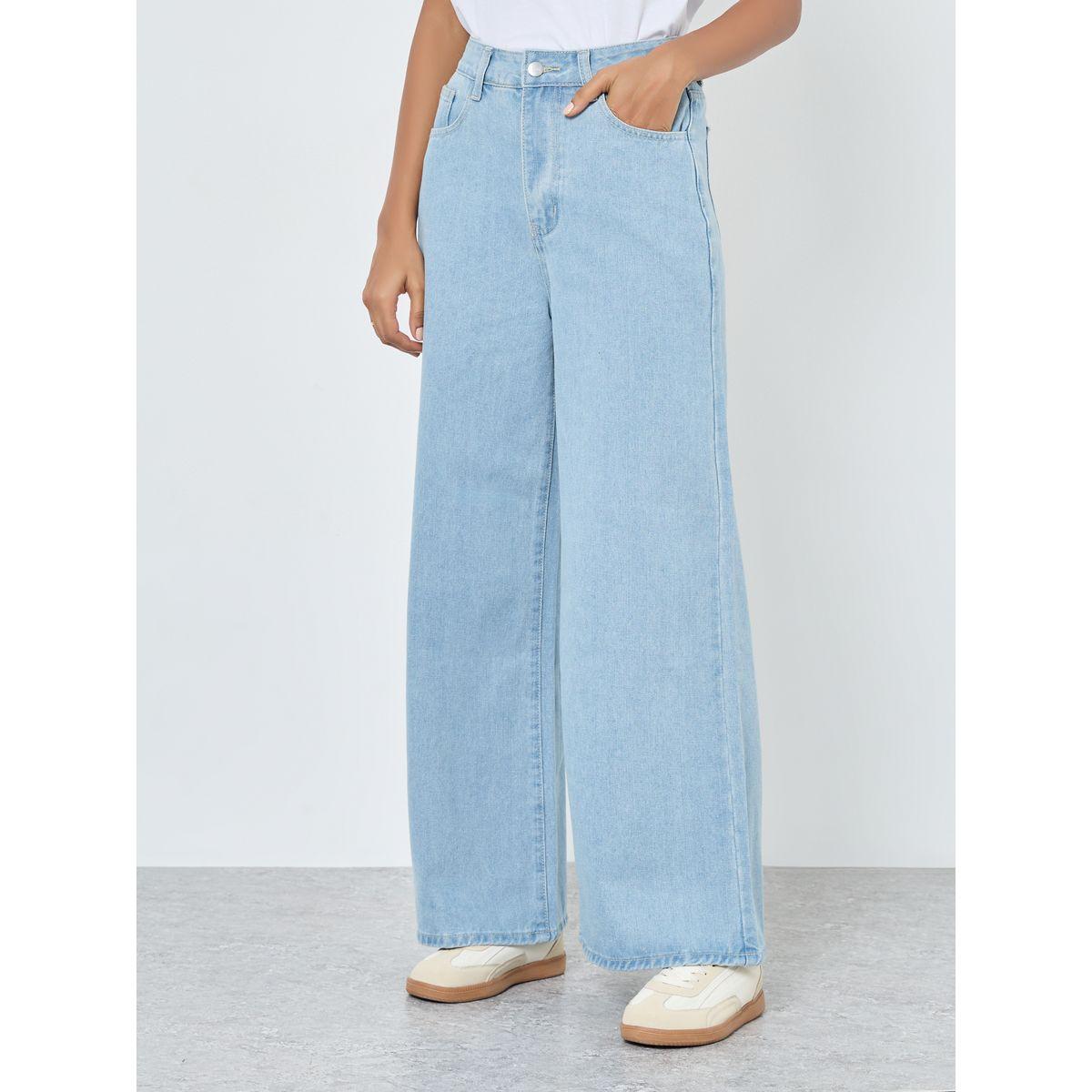 Styli Mid Rise Wide Leg Faded Jeans-women-clothing-bottoms-jeans-image-2