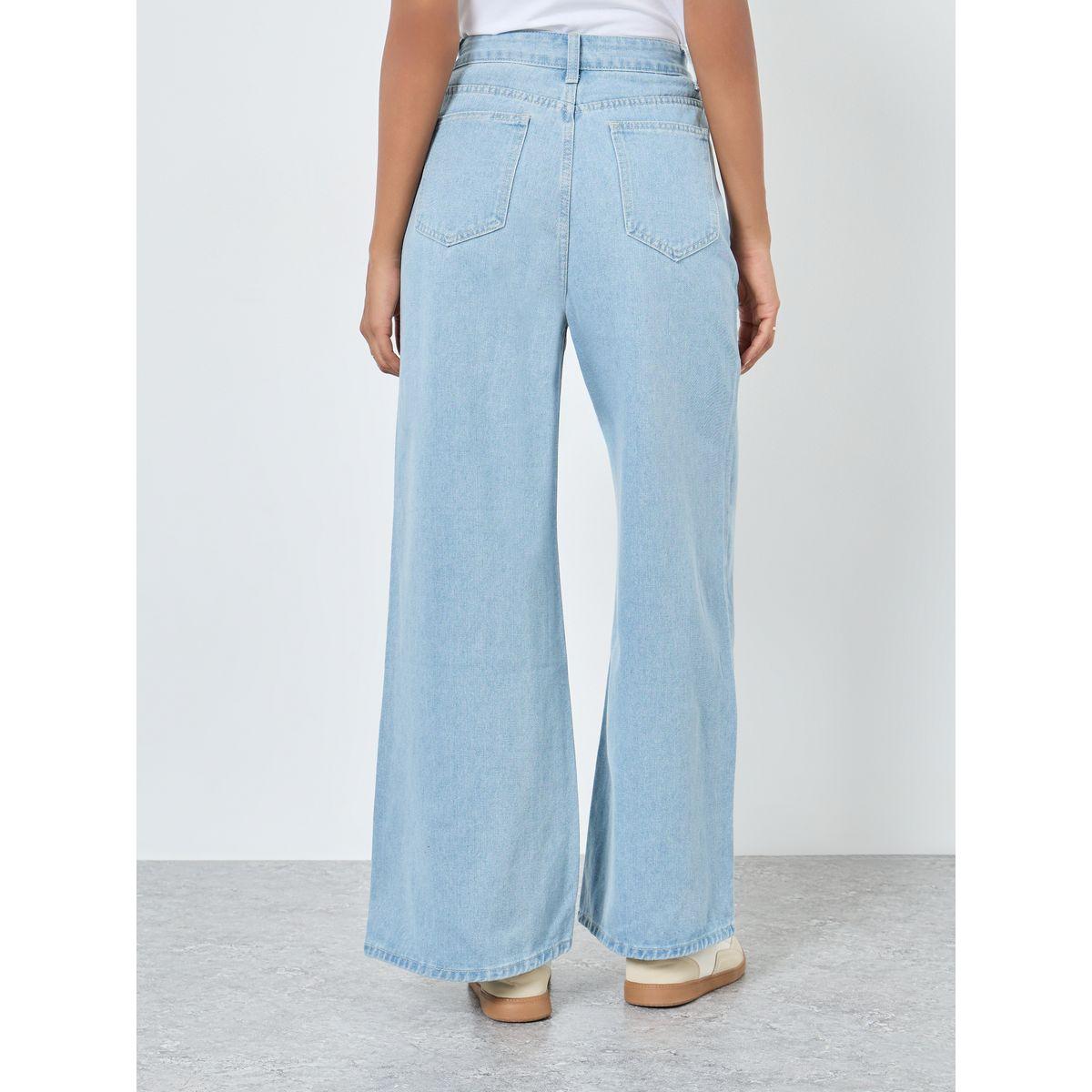 Styli Mid Rise Wide Leg Faded Jeans-women-clothing-bottoms-jeans-image-4